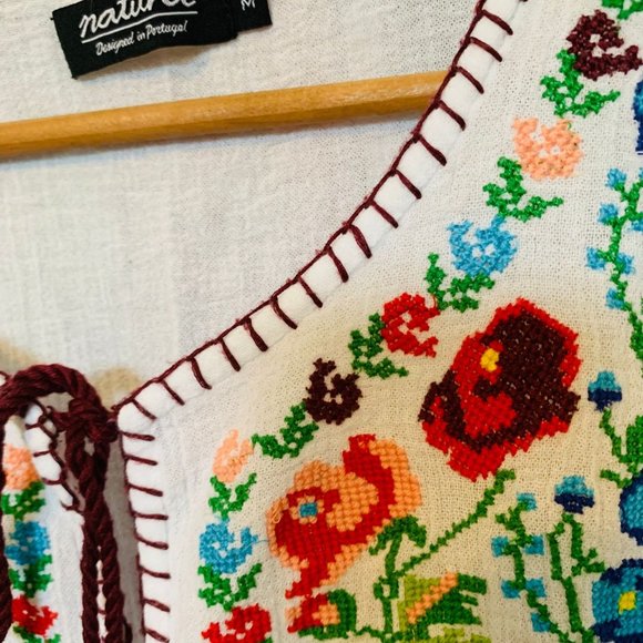 Floral Crochet Summer Dress - Picture 3 of 7